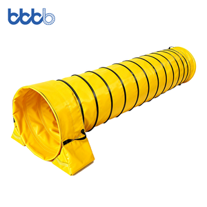 Tunnel pour chiens imperméable flexible résistant aux hautes températures avec une bonne performance ignifuge pour l'entraînement d'agilité des animaux de compagnie - Product Image 4