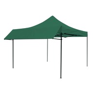 Carpa Gazebo Resistente de 3x3m, Personalizable para Publicidad Interior/Exterior, Plegable, de Tela de Poliéster Impermeable