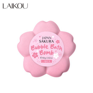 Bombas de Baño Efervescentes Personalizadas con Forma de Flor de Cerezo Laikou Japan, 80g, para Niñas, Relajantes, Vaporizadores para Ducha - Product Image 6