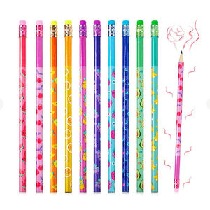 Scented Bulk Wood <b>Pencil</b> Promotional Custom Fruit Scented <b>Pencils</b> Eraser for Kids - Product Image 5
