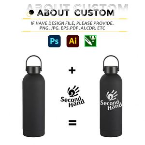 Bouteille isotherme en acier inoxydable de 350 ml à 1000 ml, personnalisable avec logo, pour articles promotionnels (OEM/ODM) - Product Image 4