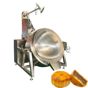 Automatic Sauce Tilting Cooking Mixer Machine For Halva/Pastes/Fillings/Meat/Beans/Biryani/Chickpeas