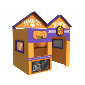 Equipo de Juegos Interior Resistente a Impactos para Niños, Ciudad en Miniatura Suave con Protección de Seguridad de 360° para Salas de Juego de Hoteles - Product Image 1
