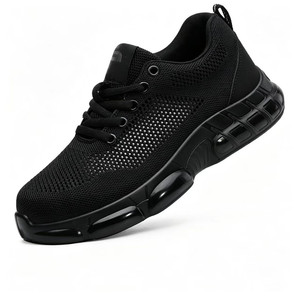Chaussures de sécurité respirantes sans embout pour l'industrie pétrochimique, faciles à mettre et à enlever, chaussures antistatiques pour femmes - Product Image 5