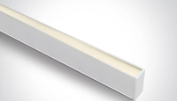 Lumière linéaire LED étanche IP65, lumière linéaire LED connectable pour bureau, hôtel, entrepôt, parking