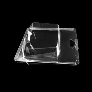 Blister Pack Plastic Clamshell con bisagras Caja de bandeja de embalaje