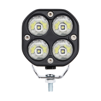Mini barre d'éclairage de travail LED 3 pouces carré 40W projecteur LED 12V 24V barre de lumière LED hors route pour phare antibrouillard de voiture moto hors route