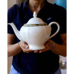 Service à thé de luxe Richard Ginori pour six personnes avec décoration Isabella, capacité de 600 ml, style royal, tasses à café pour hôtels 0g - Product Image 5