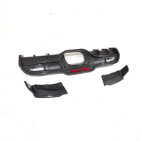 Pour Mini F56 F57 Cooper JCW fibre de carbone lèvre arrière pare-chocs barre diffuseur pour F56 corps Kit becquet