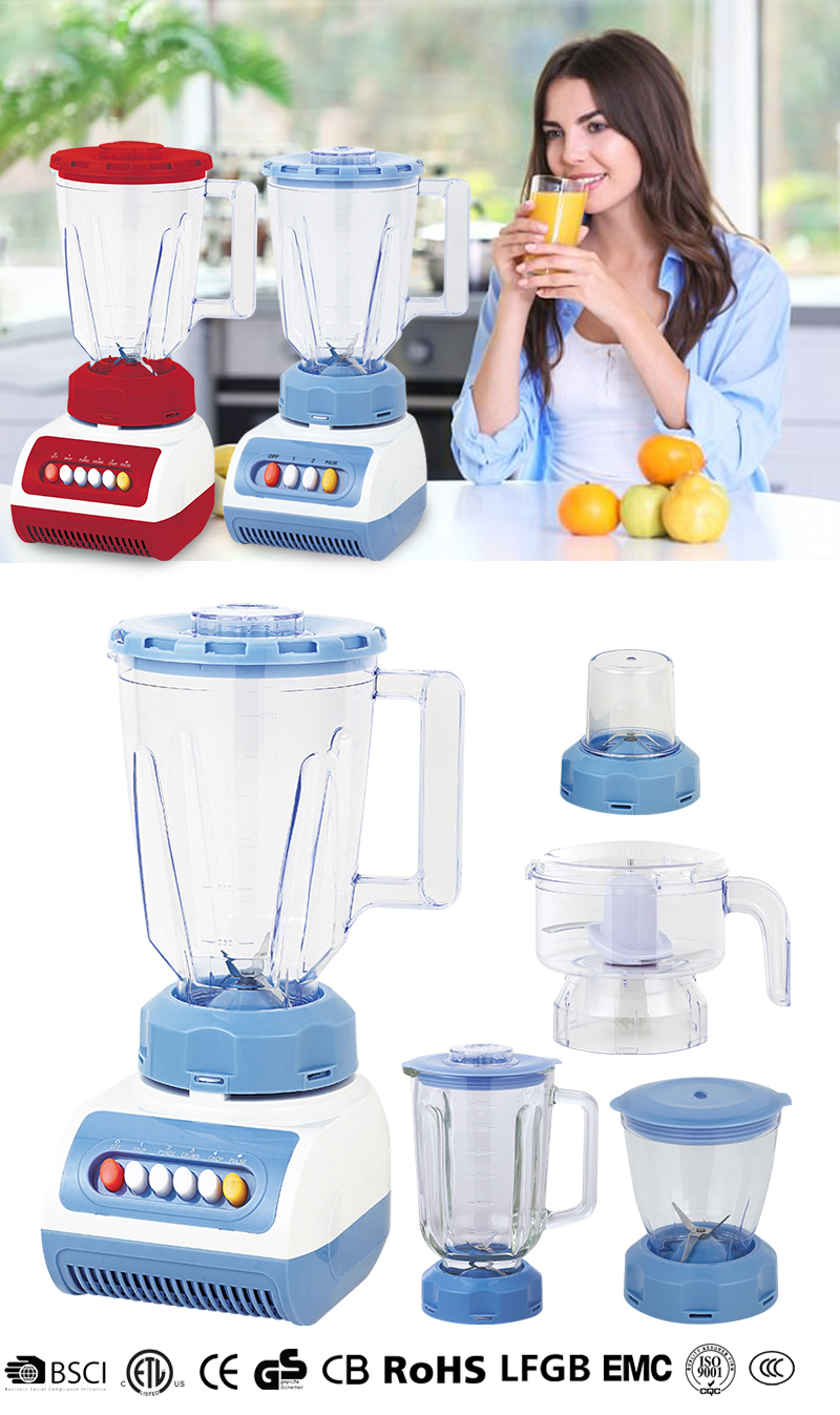 Multi-function 2in1 Blender with Grinder - 1.5L Capacity