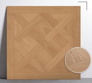 Carrelage en porcelaine de luxe moderne à motif croisé 800x800, trois options de couleur pour villas et centres commerciaux - Product Image 2