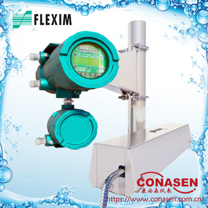 Débitmètre ultrasonique antidéflagrant FLEXIM F809 IP66 en aluminium moulé, mesure par différentiel de temps, pour tous les fluides acoustiques - Product Image 4