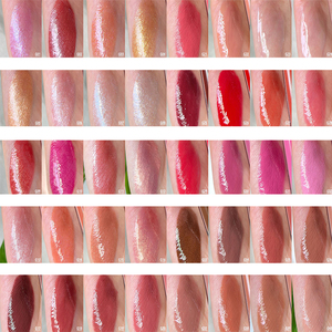 Biểu Tượng Tùy Chỉnh 108 Màu Sắc Không Thấm Nước Số Lượng Lớn Trường Hợp Sắc Tố Bóng Matte Dễ Thương Lip Gloss Với Ánh Sáng LED Và Gương - Product Image 3