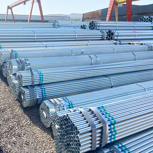 Pipa air baja galvanis <span class=keywords><strong>1</strong></span> inci SCH40 panjang murni berulir SCH40 untuk perlindungan sistem irigasi pemipaan - Product Image 3