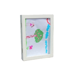 A4 White Magnetic Shadow Box Kids Art <strong>Frame</strong> Home Decor Souvenir Children Art Projects Kids Art <strong>Frames</strong> <strong>Multiple</strong> Style - Product Image 2