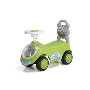 Kinder Rit Abs Plastic Vierwielige Draaiende Glijdende Jojo-Auto Voor <span class=keywords><strong>2</strong></span>-4-jarigen Fabriek Directe Verzending - Product Image 2