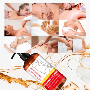Benutzer definiertes Etikett Natürlicher Pflanzen extrakt Hauts traffung und Straffung Gewichts verlust Körper <span class=keywords><strong>massage</strong></span> öl - Product Image 5