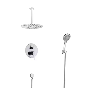 Système <span class=keywords><strong>de</strong></span> <span class=keywords><strong>douche</strong></span> chromé 8 pouces <span class=keywords><strong>plafond</strong></span> mural rond haute pression pluie pommeau <span class=keywords><strong>de</strong></span> <span class=keywords><strong>douche</strong></span> luminaire <span class=keywords><strong>de</strong></span> <span class=keywords><strong>douche</strong></span> - Product Image 3