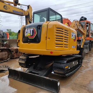 รถขุด Caterpillar 305.5E2 สภาพ 95% พร้อมหัวหนีบ (Thumb) รุ่น Cat 305.5 ขนาด 5-5.5 ตัน รถขุดมือสอง CA T303 305 306 แบบสายพานยาง - Product Image 4