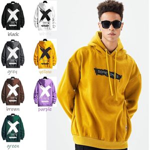 FOXA <b>Men's</b> Hoodie Fleece Printed Long Sleeve Unisex Streetwear Hip Hop Graphic <b>Sweatshirt</b> - Product Image 3