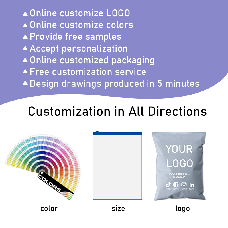 custom logo packaging bag