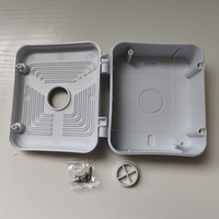 Boîte de jonction en plastique blanche pour accessoires de vidéosurveillance, 115*105*48mm, pour alimentation de vidéosurveillance