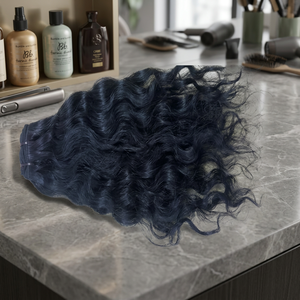 ผมต่อแบบเวฟ HD Lace Wefted Indian Raw Hair Extensions ความยาว 8-30 นิ้ว พร้อมชุดผมแบบเทปขนาด 8 20 26 28 นิ้ว - Product Image 3