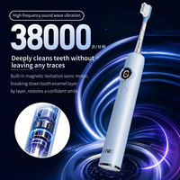 Brosse à dents électrique intelligente à conduction osseuse, soins bucco-dentaires IA, brosse à dents à guidage vocal, appareil de soins personnels haut de gamme