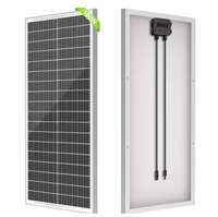 Panneau solaire monocristallin 5W 10W 20W 30W 50W 100W 150W 200W 250W 300W Module PV Prise en charge OEM