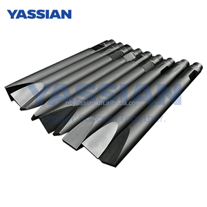 Cincel de Tipo Cuña para Perforación, Herramienta de Minería, Piezas Montabert de Hierro Forjado, Certificado ISO, Marca Yassian, Dureza HRC53-56, 1.5 Años de Garantía en Piezas - Product Image 4