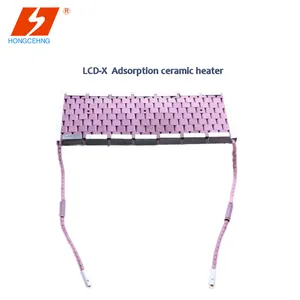 Boatman Flexible LCD series Ceramic Crawler Type Heater Flexible Ceramic Heating Pad For Weld Heat Treatment