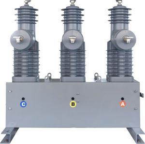Weisen высоковольтный ZW32-13.8KV 27KV 33KV автоматический выключатель 630A вакуумный выключатель с контроллером - Product Image 1