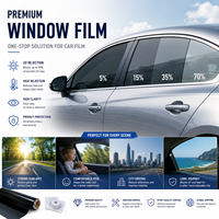 Film teinté pour vitres de voiture REEDEE WF5819-15 en céramique nano, anti-UV, résistant aux bris, clarté HD, durée de vie 6-8 ans, disponible en OEM