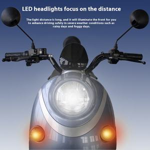 สกู๊ตเตอร์ไฟฟ้า Little Turtle King รุ่นนั่งขับ ระยะทางไกล ได้รับใบอนุญาต ใช้ได้กับมอเตอร์ไซค์ไฟฟ้า <span class=keywords><strong>รถ</strong></span>ยนต์ไฟฟ้า พลังงานใหม่ - Product Image 2