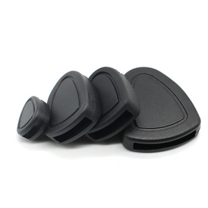 Manchon de laisse pour animaux de compagnie en PVC couleur unie, avec cordon de serrage en plastique, clip à double trou et boucle durable, accessoire H003 12MM 17MM 20MM 26MM - Product Image 3