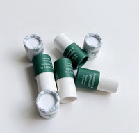 Offre Spéciale écologique Push up cosmétiques papier Tube cylindre baume à lèvres Kraft carton Tubes crème solaire résistant à l'huile papier Tubes