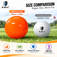 Balles de golf colorées personnalisées, prix d'usine, balles de golf brillantes et durables pour club et entraînement, norme professionnelle