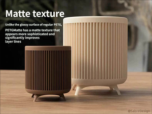 Filament PETG mat stable aux UV 1,75 mm 1 kg pour imprimante 3D, anti-âge, pour utilisation extérieure à long terme - Product Image 4