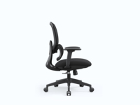Chaise de bureau ergonomique en maille, pivotante, réglable en hauteur, inclinable, avec repose-pieds, pour usage en réunion, vente en gros
