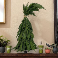 Daun Pohon Norfolk Pine yang Laris Manis untuk Dekorasi Rumah dan Taman di Natal
