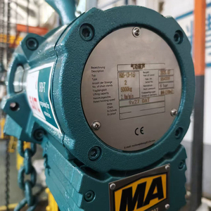 APAX CRANE Precio de Fábrica Nuevo Elevador Neumático Antiexplosión para Construcción, Cadena G80, Material Metálico, Uso Doméstico, 1 Tonelada - Product Image 6