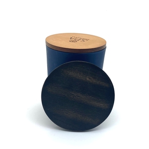 Tapa de Madera con Diseño Antiguo y Estampado Dorado para Portavelas de Vidrio, con Junta de Silicona, Suministro de Fábrica - Product Image 4