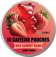 Prix usine OEM ODM Sachets énergétiques à la caféine 100mg Saveurs menthe et fruits Naturels Sans sucre Sachets énergétiques Nootropiques Personnalisés FDA