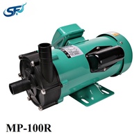 Pompe de circulation à entraînement par accouplement électromagnétique, résistante aux produits chimiques industriels, sans joint, en FRPP/PVDF, 220V 380V, OEM disponible