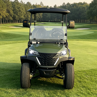 Nouveau modèle 2026 Rainbow, voiturette de golf électrique surélevée personnalisée à 2 places avec batterie au lithium 48V, buggy tout-terrain pour la chasse et les loisirs