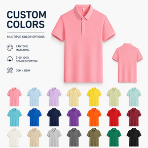 Chemise en coton tricoté 100 % pour homme, manches courtes, couleur unie, respirante, infroissable, séchage rapide, décontractée, boutonnée sur le devant, logo personnalisé - Product Image 3