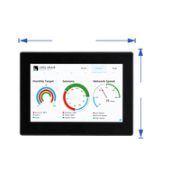 Layar Sentuh LCD 4.3 inci ESP32 P4 dan ESP32-C5 Dual Chip Baru WT32P4C5-43S Dual Band Wi-Fi6 Resolusi 800X480 Tampilan Esp32