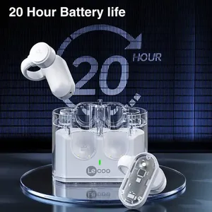 Earphone & Headphone TWS Peredam Kebisingan EW318, <span class=keywords><strong>Headset</strong></span> Jepit Telinga Terbuka, Earphone Bluetooth Jepit Telinga, Earbud Nirkabel ANC - Product Image 4