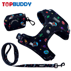Wholesale Luxury Pet <strong>Collar</strong> Adjustable Walking <strong>Neoprene</strong> Pet <strong>Collars</strong> Leashes <strong>Dog</strong> Harness - Product Image 4