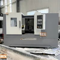 Tour CNC à lit incliné SYNTEC System TCK50, robuste, 3 axes, avec commande GSK et fonctionnalités multifonctions